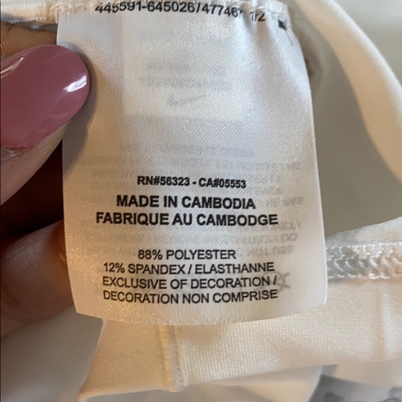 Nike Pro UV Long Sleeve ‘White’ Golf Shirt Woman’s Size XXL - Picture 4 of 5